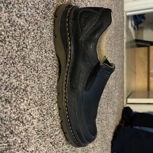 Men’s black Doc Marten’s slip ons.
Size 11, like new.